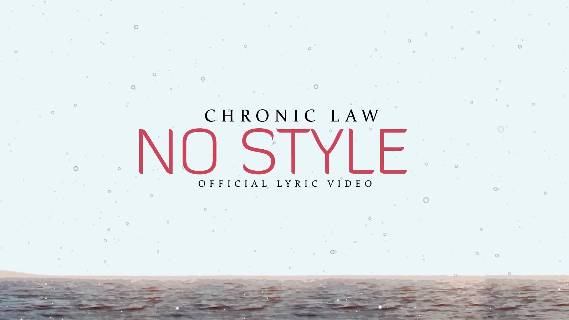 Chronic Law - No Style (Official Lyric Video)