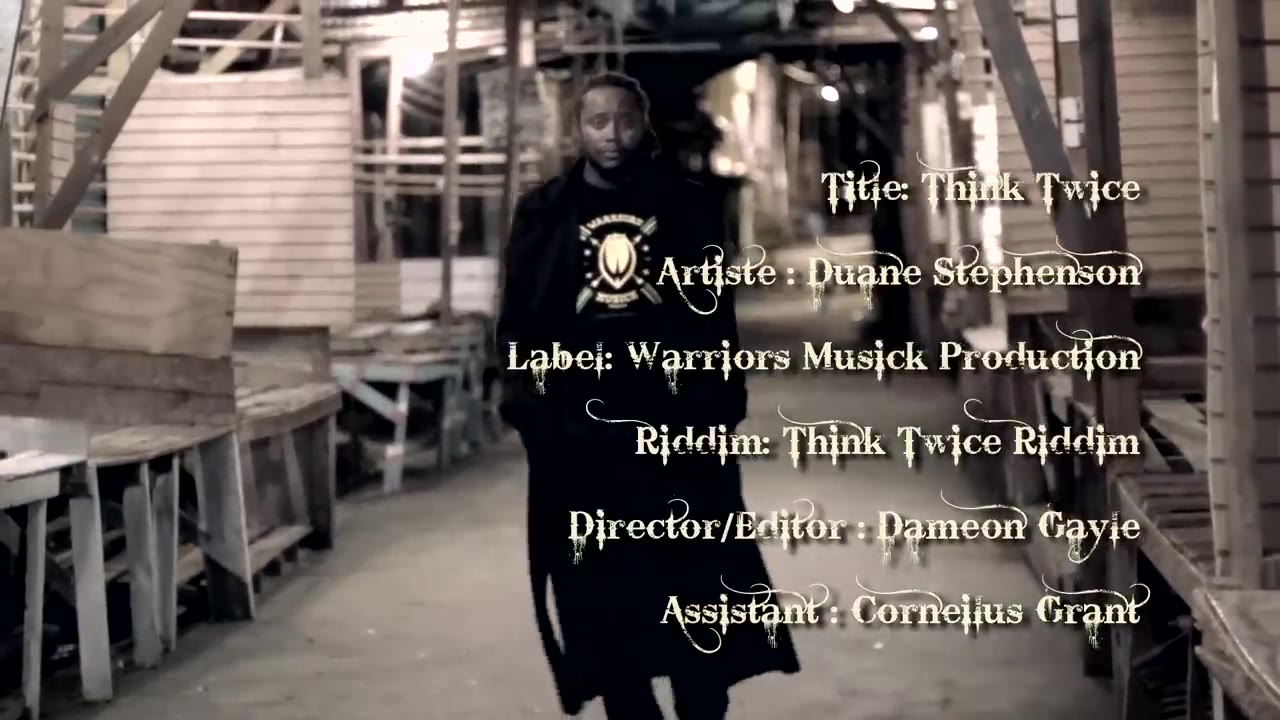 Duane Stephenson- Think Twice (Official Video)