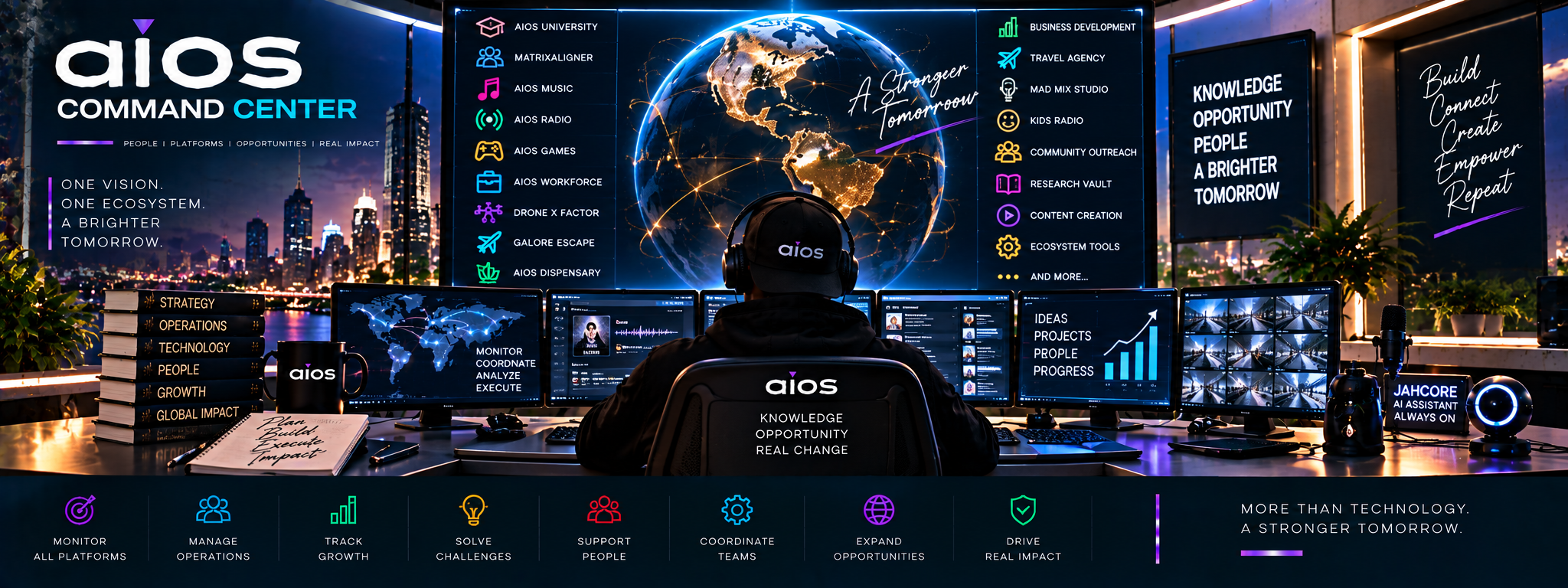 AIOS Headquarters Command Center